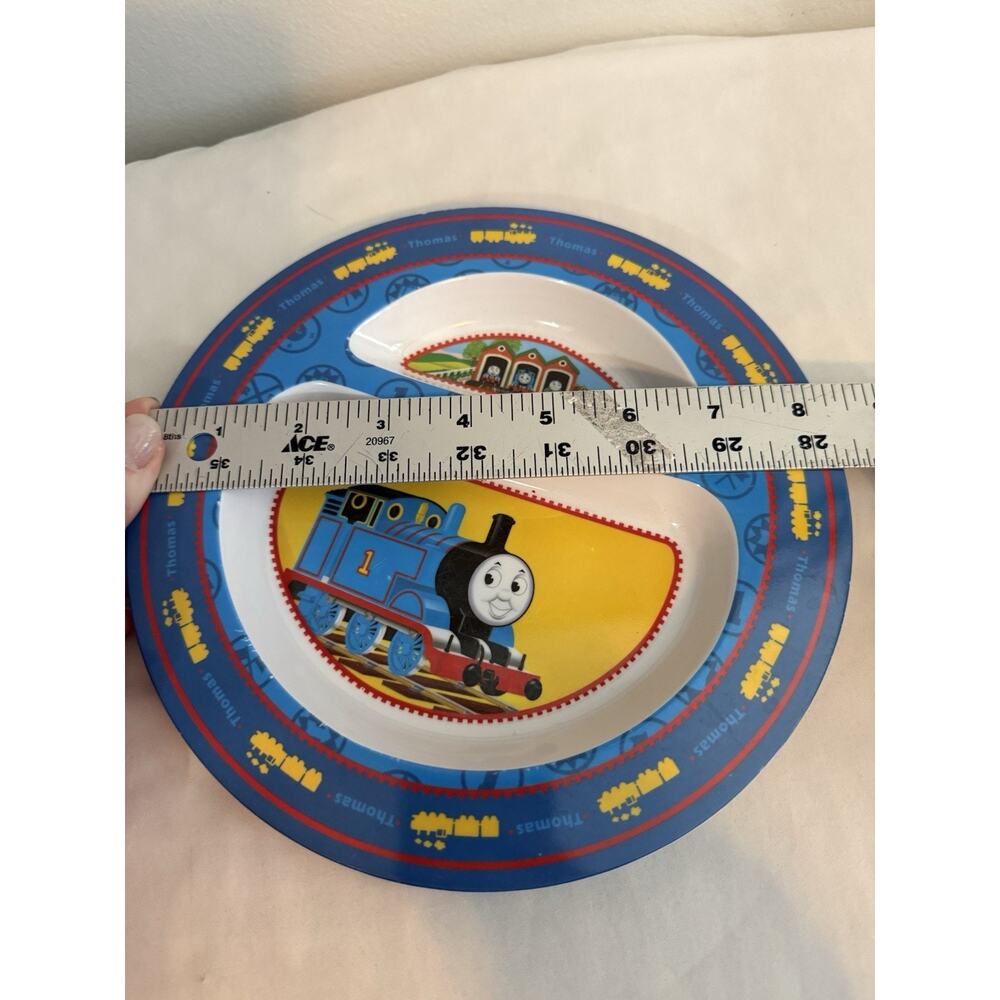 Thomas Tank 2005 Toddler Feeding Set Dish/Bowl/Silverware "The First Years" - Picture 8 of 9